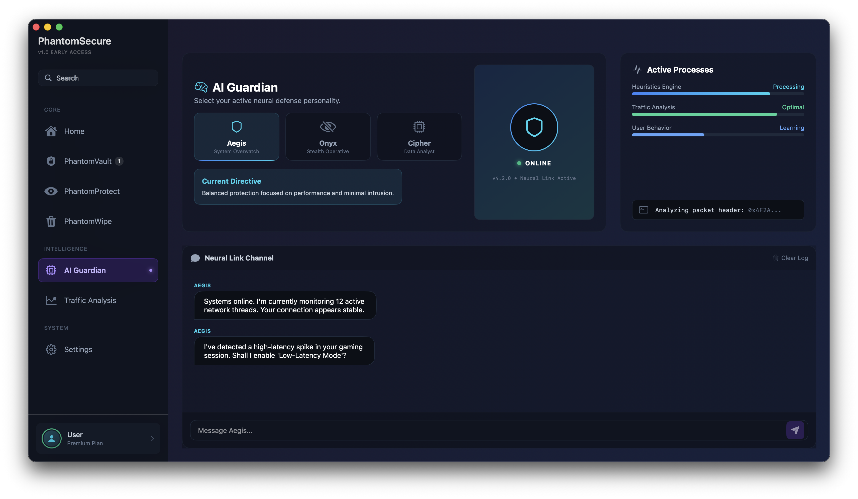 PhantomSecure AI Intelligence